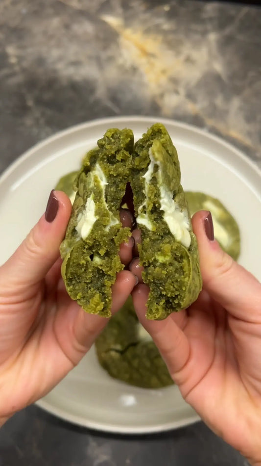 Matcha White Chocolate Cookies