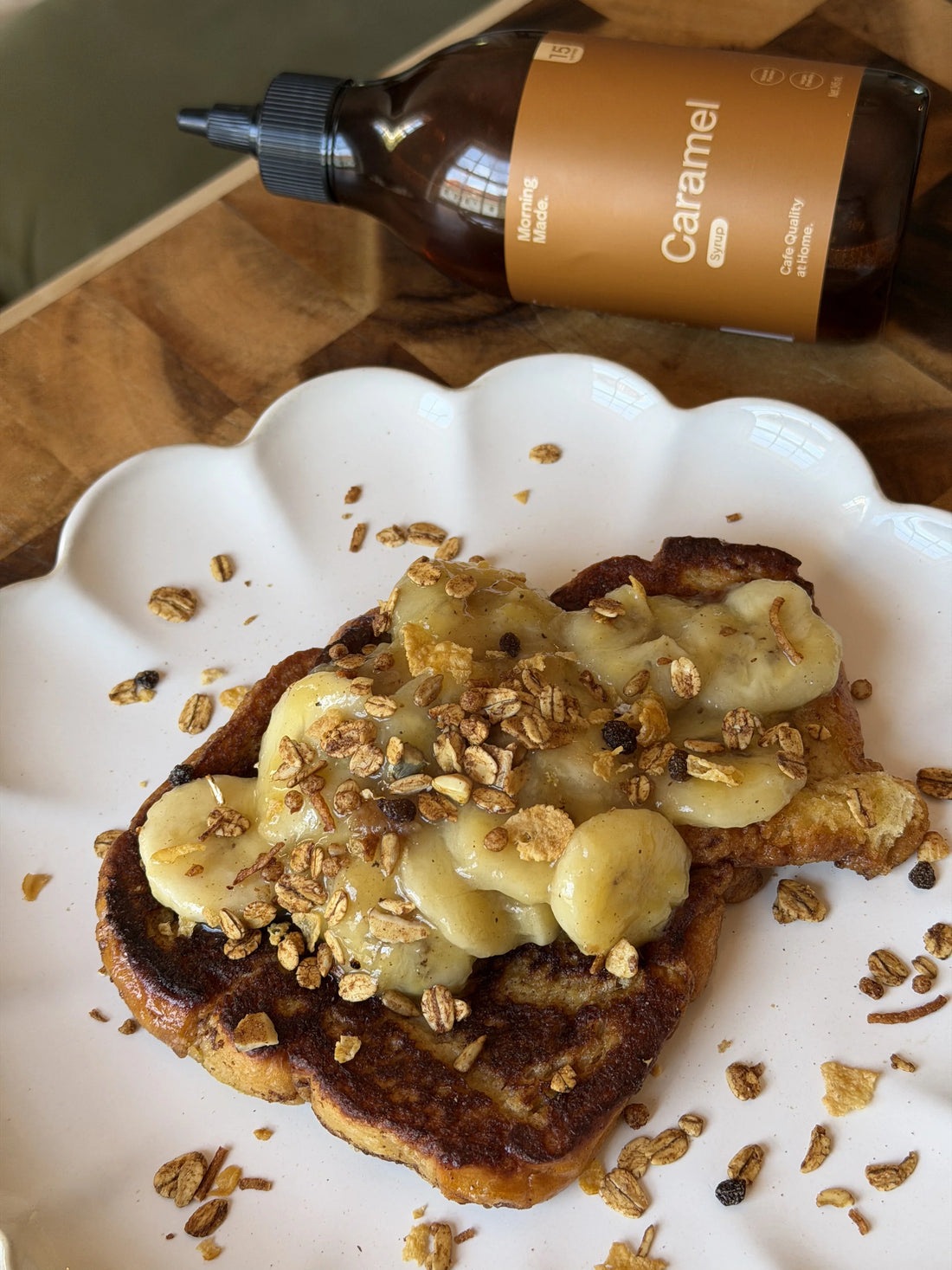 Banana Caramel French Toast
