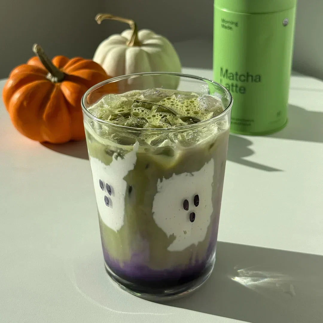 Ube Matcha Latte