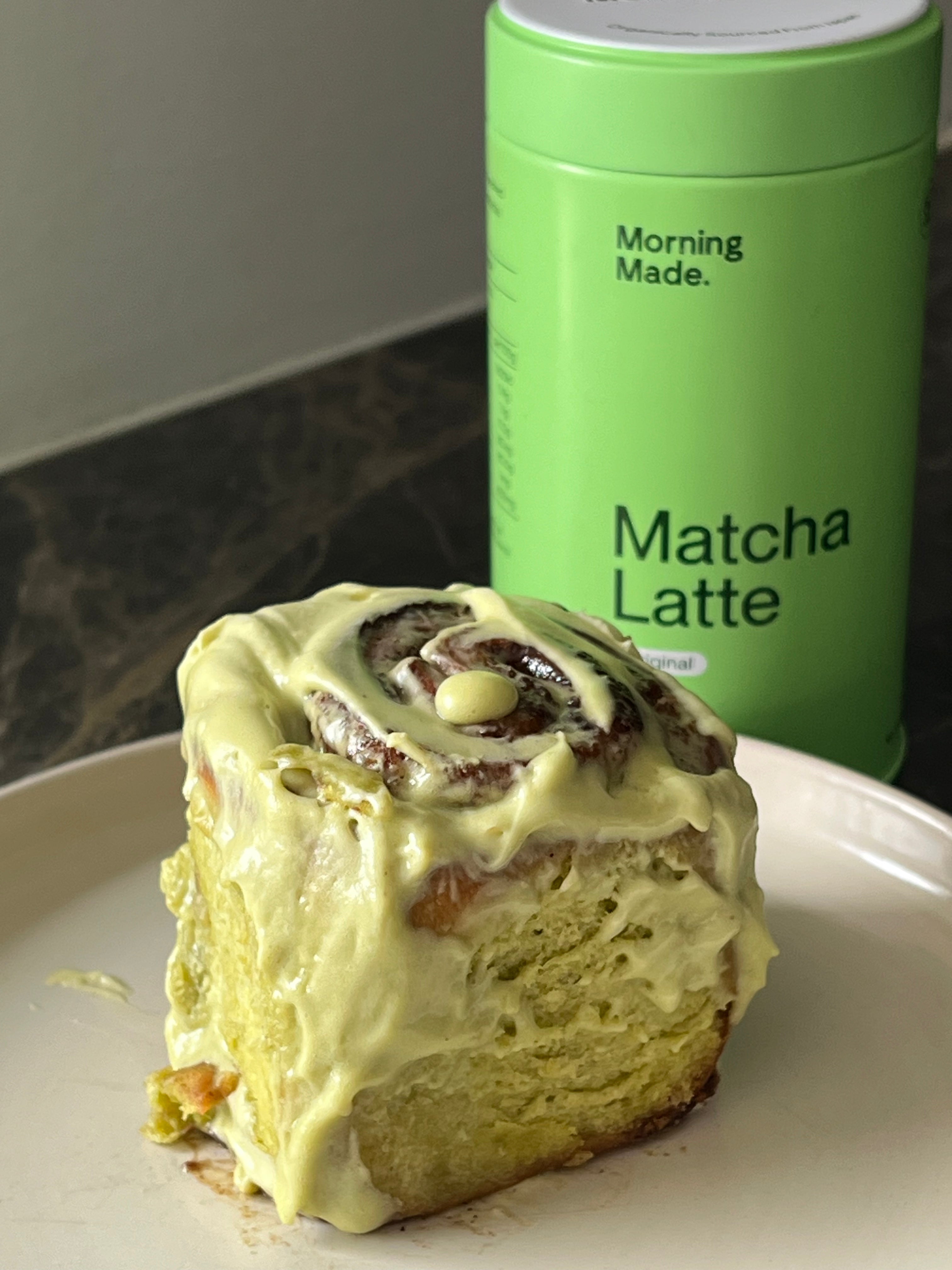 Matcha Cinnamon Scrolls