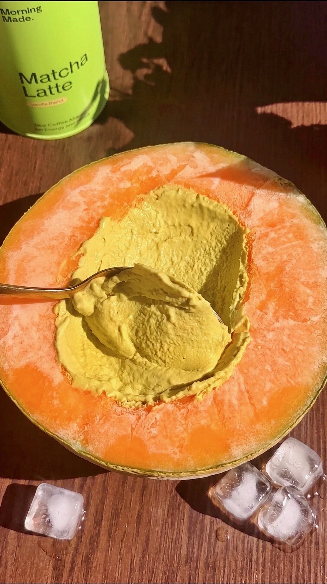 Matcha Melon Ice-Cream