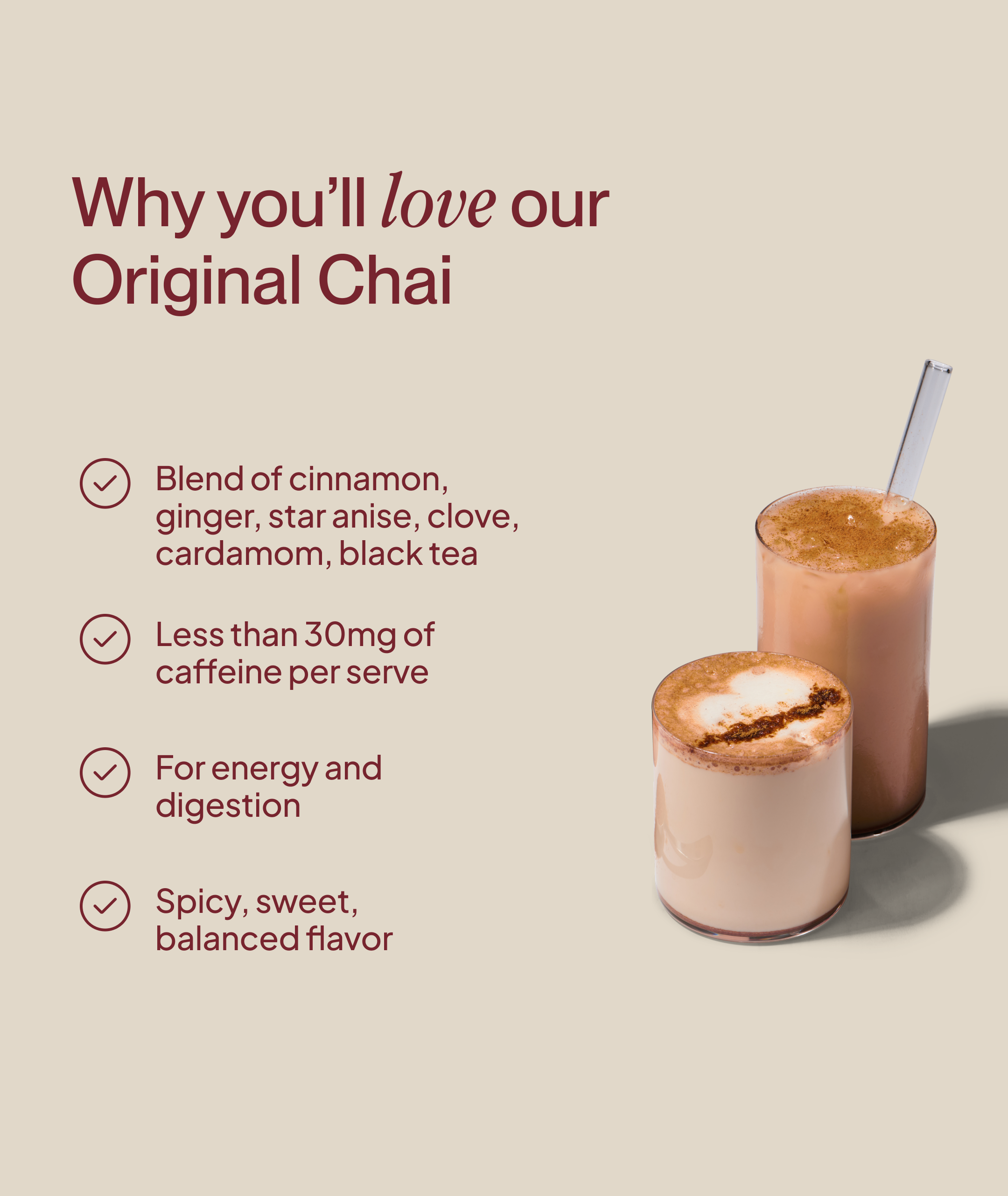 Original Chai Latte 20pk (10 Pack x 2)