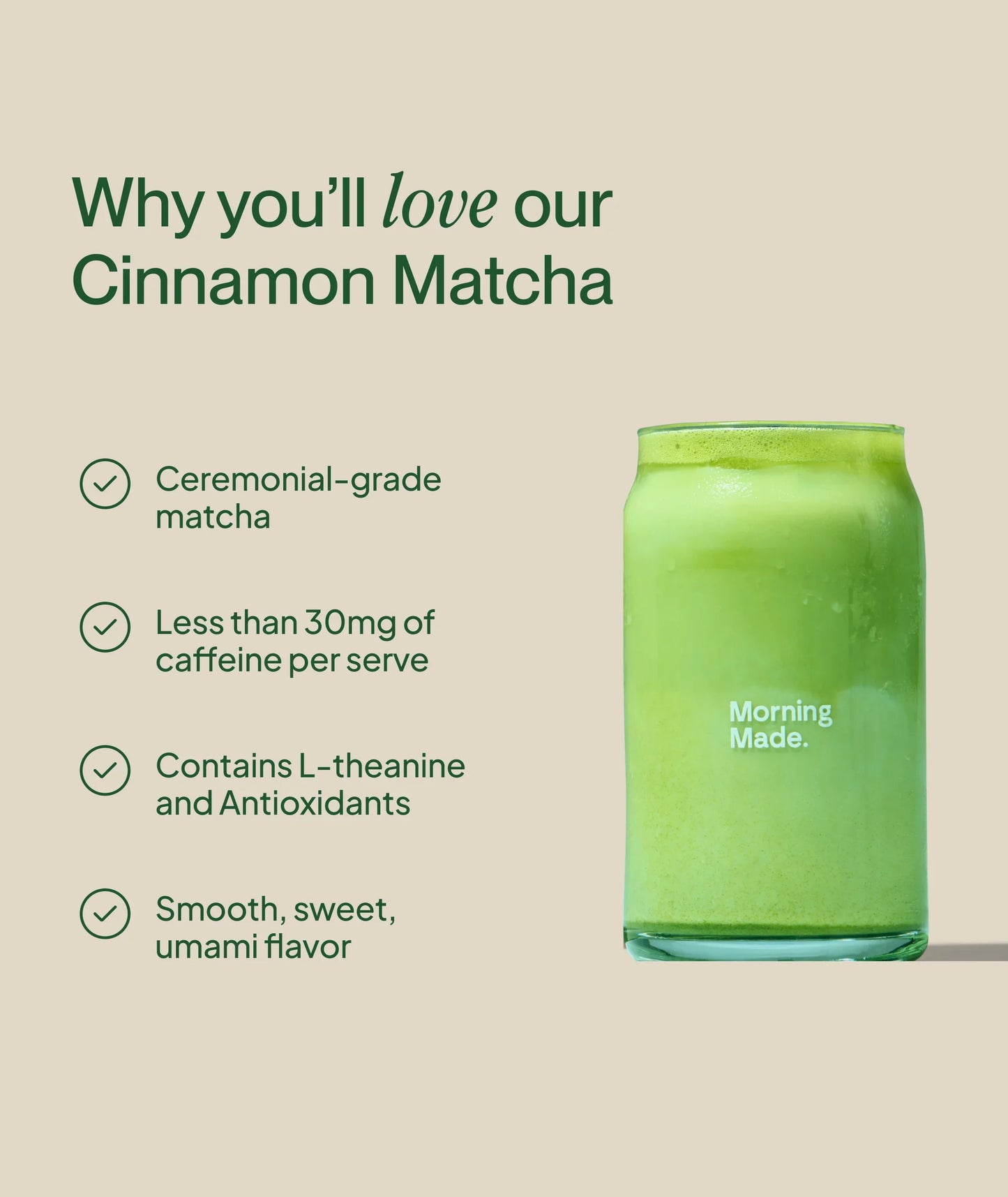 Cinnamon Matcha Latte (3 Pack)