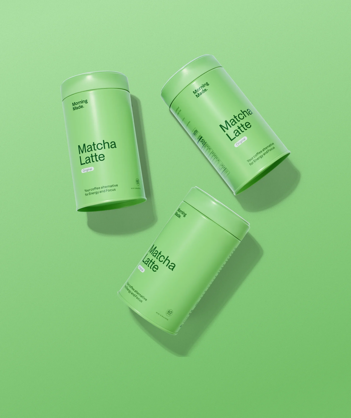 Originlab Matcha Ceremonial-Grade Matcha Latte Powder | Original Blend 3-Pack – Morning ...