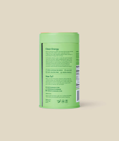 Strawberry Matcha Latte